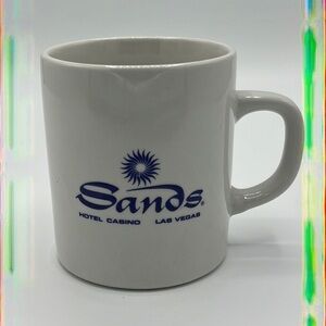 SANDS HOTEL CASINO LAS VEGAS VINTAGE MUG